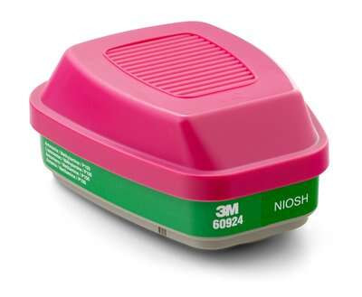 3M 60924 Ammonia/Methylamine/Filter P100 (2 per Pack)