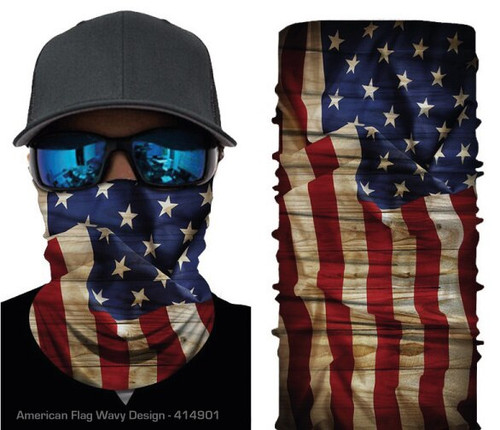The American Patriot Multiple Use Face Cover Neck Tube - 414901