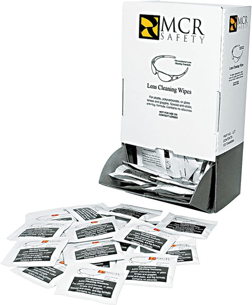 MCR LCT Lens Cleaning Towelettes (100/Box) Industrial Safety Products