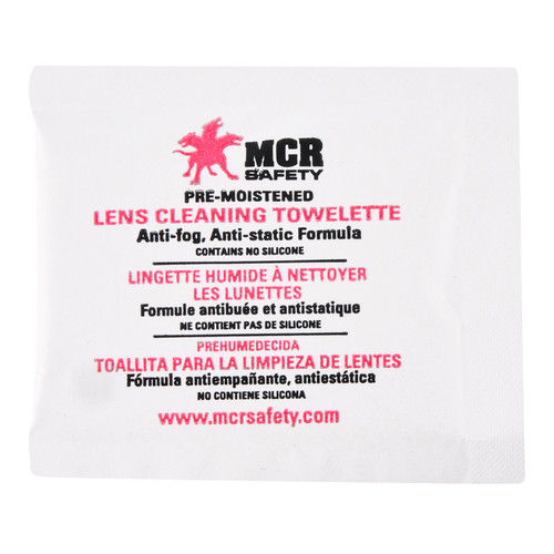 MCR LCT Lens Cleaning Towelettes (100/Box) Industrial Safety Products