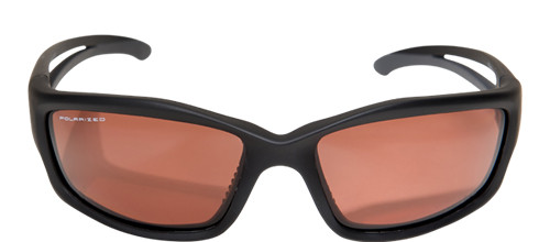 Edge Eyewear TSK215 Safety Glasses Kazbek Polarized Copper Lens