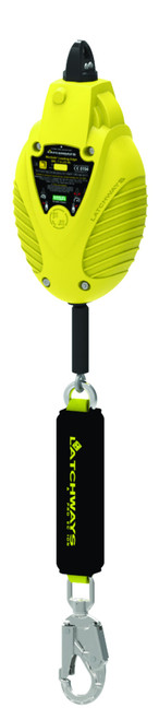 MSA 62707-00US Latchways Leading Edge Cable Self Retracting Lifeline with 36CS Snap Hook (23 ft)