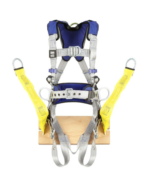 3M DBI SALA ExoFit X100 Comfort Construction Oil and Gas Safety Harness with Tongue Buckle