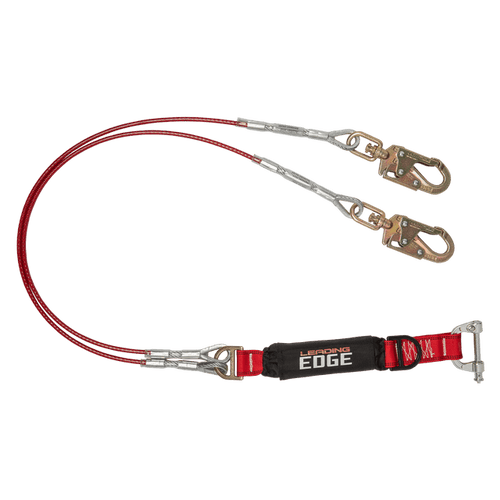 Falltech 8354LEYC4D 6' Leading Edge Cable Energy Absorbing Lanyard