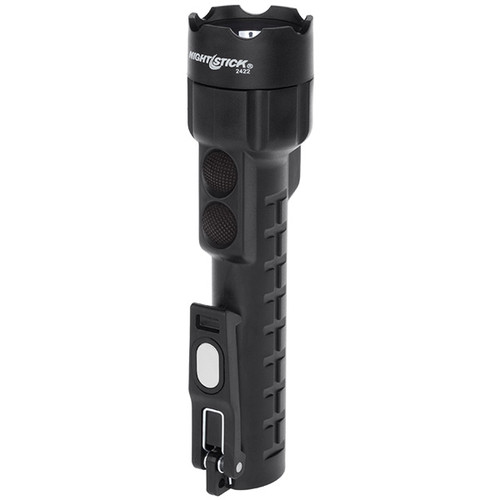 Bayco NSP-2422B Dual-Light Black Flashlight with Dual Magnets