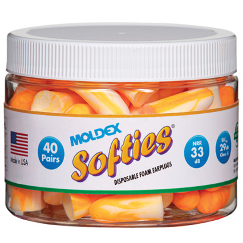Moldex 6683 Softies Earplug Canisters (36 Canisters/Case)
