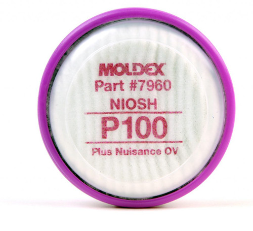 Moldex 7960 P100 Particulate Filters (30 Bags/Case)