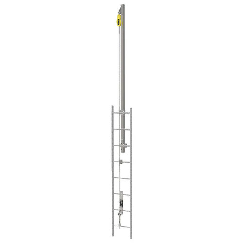 MSA Vertical Lifeline Kit with Stainless Steel Extension Posts