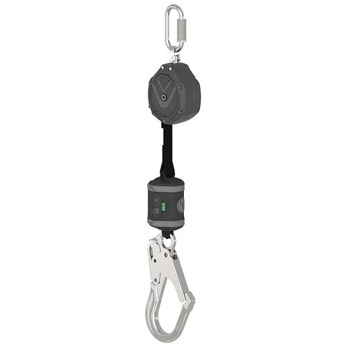 MSA VSOHW-011-NA-A Web Single-Leg Personal Fall Limiter with Large Aluminum Snaphook (6 ft)