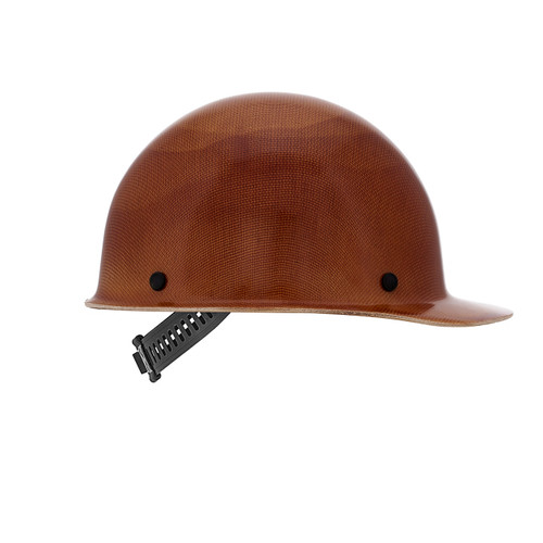 MSA 454664 Skullgard Full Brim Hard Hat with Staz-On-Custom