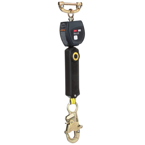 3M DBI SALA 3100526 Nano-Lok Personal Self Retracting Lifeline with Web Steel Snap Hook (6 ft)
