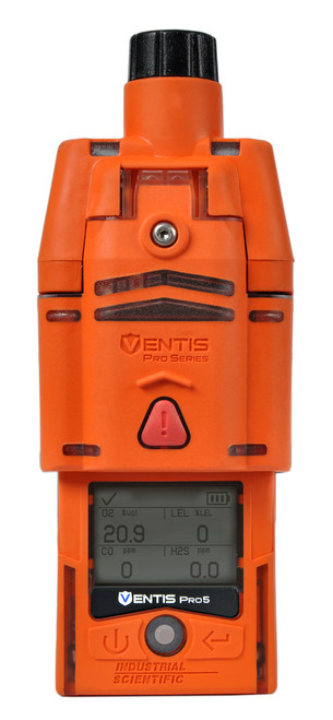 Industrial Scientific Ventis Pro5 Multi Gas Monitor with Pump (PID, CO/H2S, O2, CH4 IR ULP)