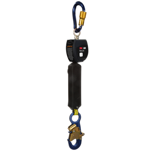 3M DBI SALA 3100519 Nano-Lok Personal Self Retracting Lifeline with Web Aluminum Snap Hook (6 ft.)