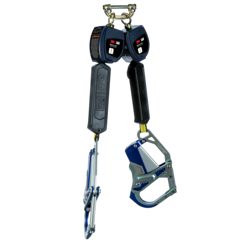 DBI-SALA 3100554 Nano-Lok Personal Twin-Leg Self Retracting Lifeline with Web Comfort Grip (6 ft.)