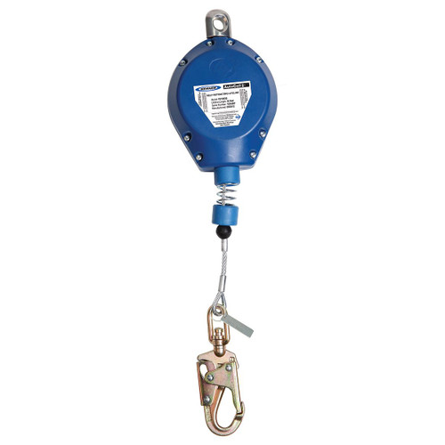 Werner R210030 Autocoil 2 Steel Cable Self-Retracting Lifeline with Swivel Snap Hook (30 ft)