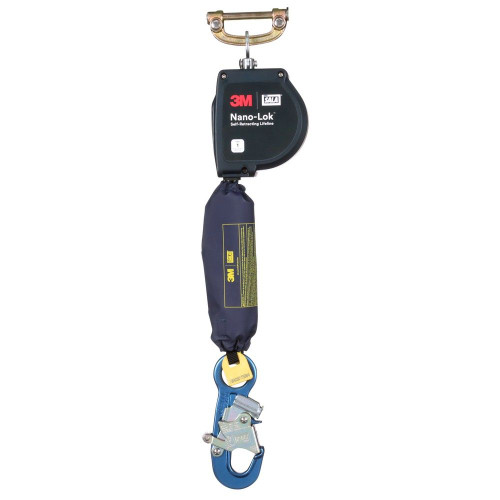 3M DBI SALA 3100597 Nano-Lok Web Self-Retracting Lifeline with Aluminum Snap Hook (11 ft.)