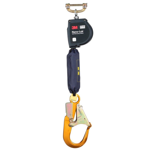 3M DBI SALA 3100600 Nano-Lok Web Self-Retracting Lifeline with Aluminum Rebar Hook (9 ft.)