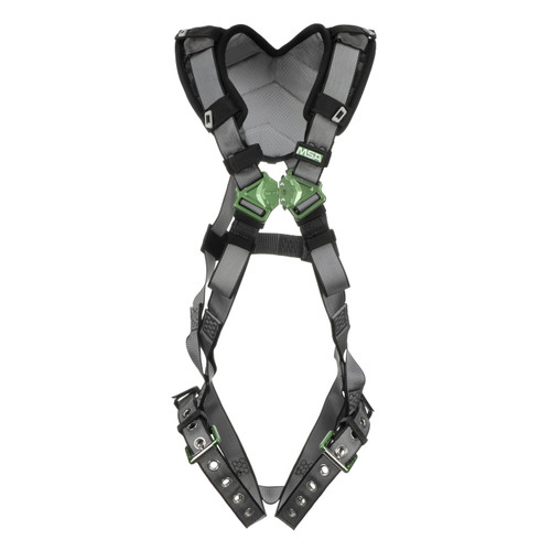 MSA V-FIT Harness with Back D-Ring and Tongue Buckle Leg