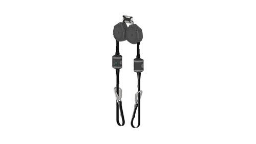 MSA VSOHW-032-QJ-O-TB V-SHOCK PFL Twin-Leg with Tie-Backa and FP5K Snaphooks (10')