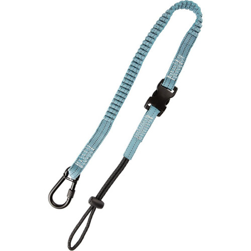 FallTech 5027E 5 lb Tool Tether with Speed-Clip and Steel Screwgate Carabiner 36"