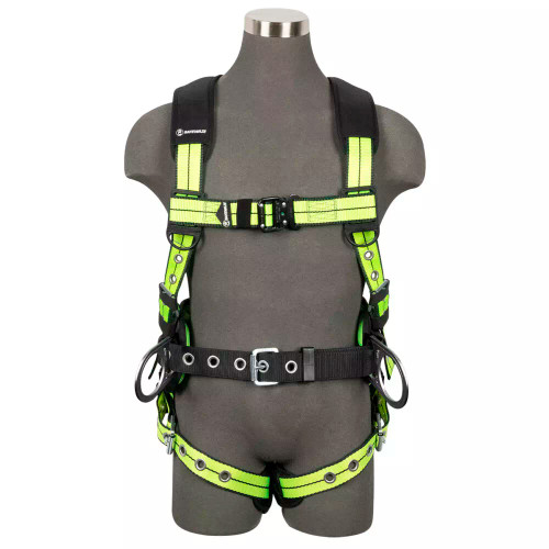 SafeWaze FS-FLEX270 PRO+ Construction Harness with QC Chest, TB Legs and TB Torso