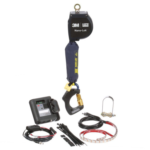 DBI SALA 3100273 Nano-Lok Connected Extended Length Order Picker Self-Retracting Lifeline Kit (11 ft.)