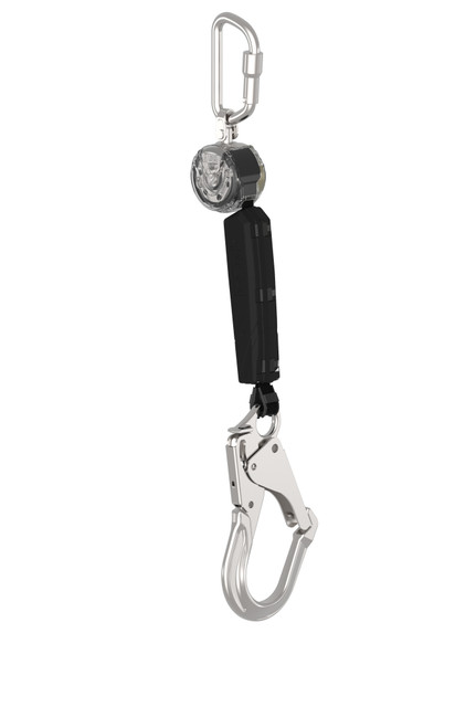 MSA VTOHW-011-DA-A V-TEC PFL Single-Leg with Large Aluminum Swivel Snaphook (6 ft.)