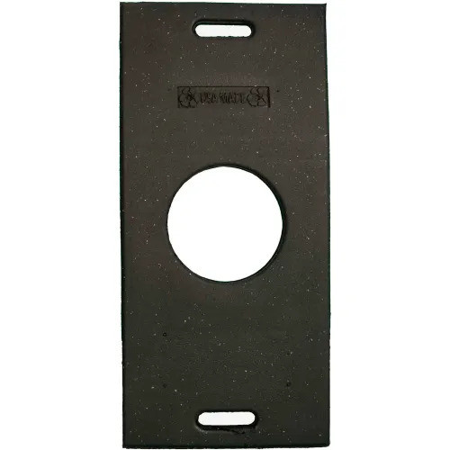 Cortina 03-752-30 Recycled Rectangular Rubber Base - 30 lbs.