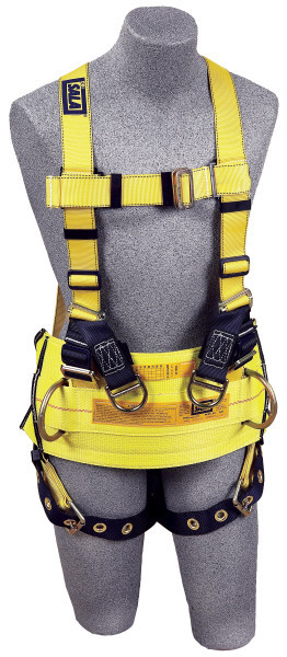 3M DBI SALA Delta Derrick Positioning/Suspension Safety Harness with Tongue Buckle Derrick Belt