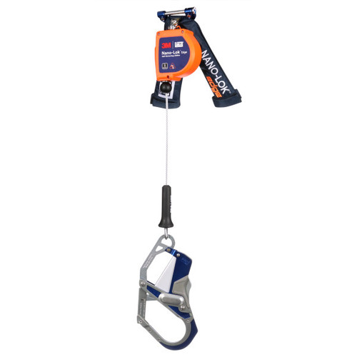 3M DBI SALA 3500296 Nano-Lok Edge Personal Self-Retracting Lifeline with Comfort Grip Hook (7 ft.)