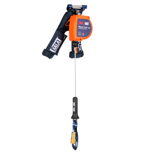 3M DBI SALA 3500289 Nano-Lok Edge Personal Self-Retracting Lifeline with Carabiner (8 ft.)