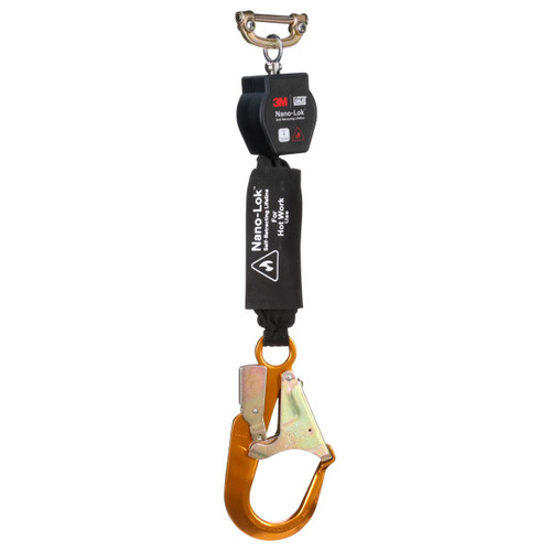 3M DBI SALA 3100560 Nano-Lok Hot Work Self-Retracting Lifeline with Quick Connect (6 ft)