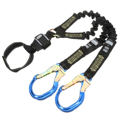 DBI SALA 1246530  EZ-Stop Arc Flash 100% Tie-Off Stretch Web Shock-Absorbing Lanyard (6 ft)