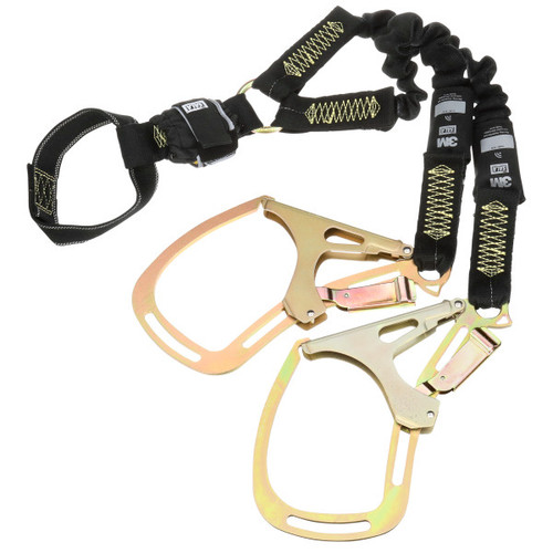 3M DBI SALA 1246529 EZ-Stop Arc Flash 100% Tie-Off Web Loop Stretch Web Shock-Absorbing Lanyard (6 ft)