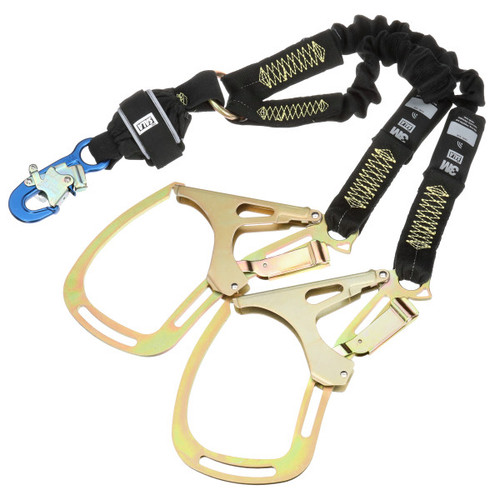 3M DBI SALA 1246526 EZ-Stop Arc Flash 100% Tie-Off Stretch Web Shock-Absorbing Lanyard (6 ft)