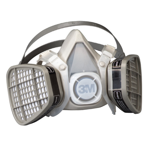 3M 5201 Half Facepiece Organic Vapor Respirator (M) - Industrial