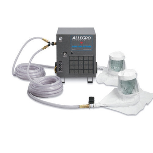 Allegro 9221-02CA 2 Worker Single Bib Tyvek Hood Breathing Cold Air Respirator System