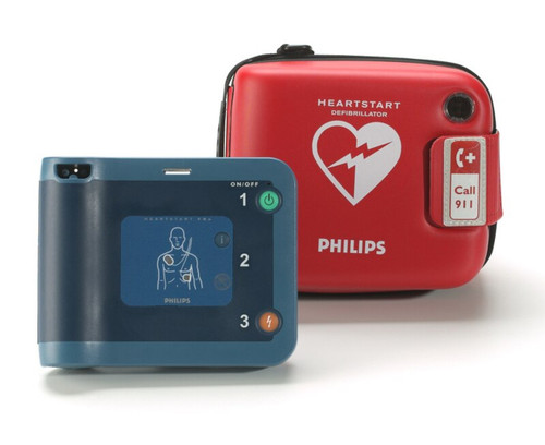 Philips 861304-C01 HeartStart FRx Automated External Defibrillator with FRx Standard Carry Case