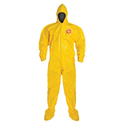 DuPont QC122B Coverall with Hood and Elastic Wrists (12/Case)