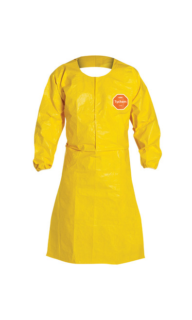 Dupont QC275B Tychem Apron with Long Sleeves (25/Case)