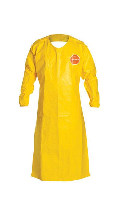 DuPont QC278B Apron with Long Sleeves and Elastic Wrists (12/Case)