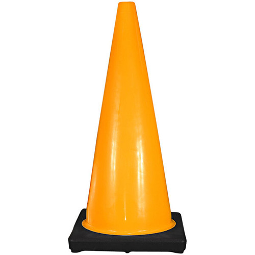 Cortina 03-500-67 DW Series Yellow Traffic Cone (28")