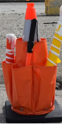 Cortina 03-734-CADDY Cone Caddy with 4 Pockets