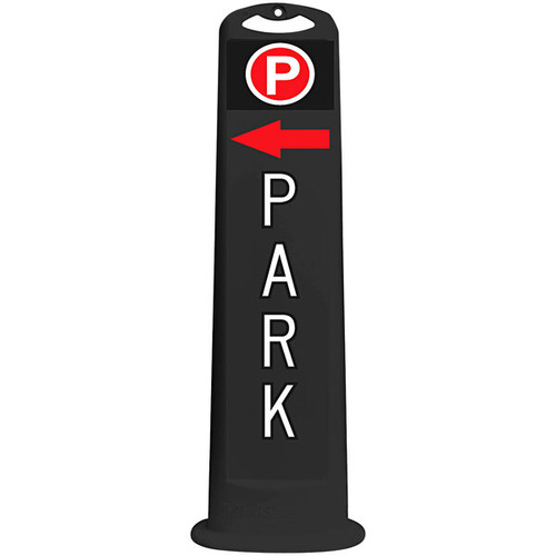 Cortina 03-768BLK-PLA Black Trailblazer Left Arrow Vertical Park Panel