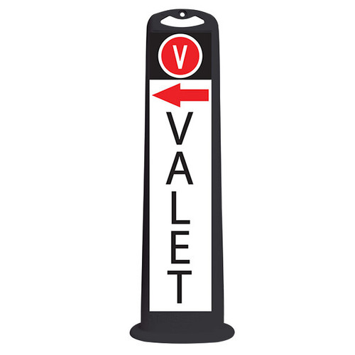 Cortina 03-768BLK-VLA Black Left Arrow Trailblazer Vertical Valet Panel