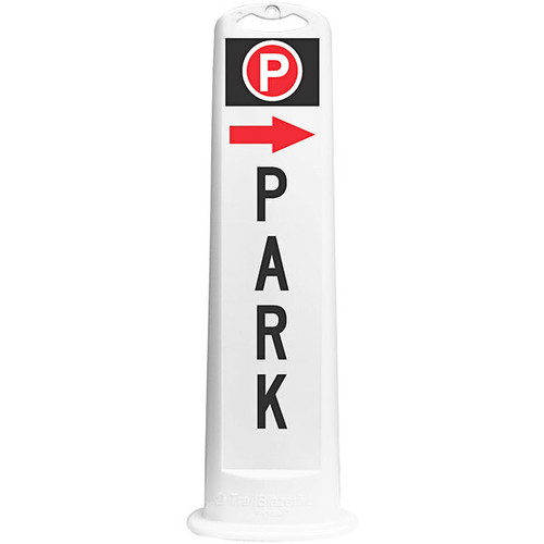 Cortina 03-768W-PRA White Trailblazer Right Arrow Vertical Park Panel