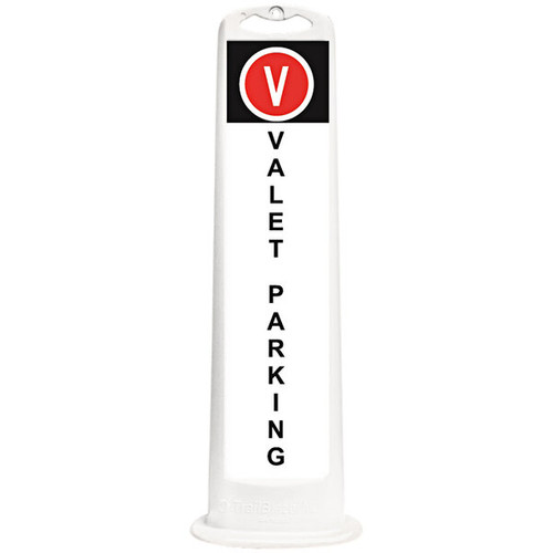Cortina 03-768W-VP White Trailblazer Vertical Panel (Valet Parking)
