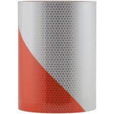 Cortina 03-10-008-39-1 EG Barricade Tape with Right Stripes (6" x 75 yd)