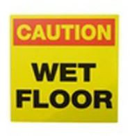 Cortina 03-600-25 Message Label for Lock-In Signs (8" x 8")