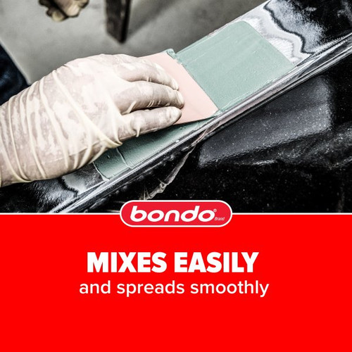 thumbnail image 2 of BONDO Lightweight Body Filler - 1 Quart Can, Microsphere Formula For Automotive Repair & Dent Fixing 2 of 9
